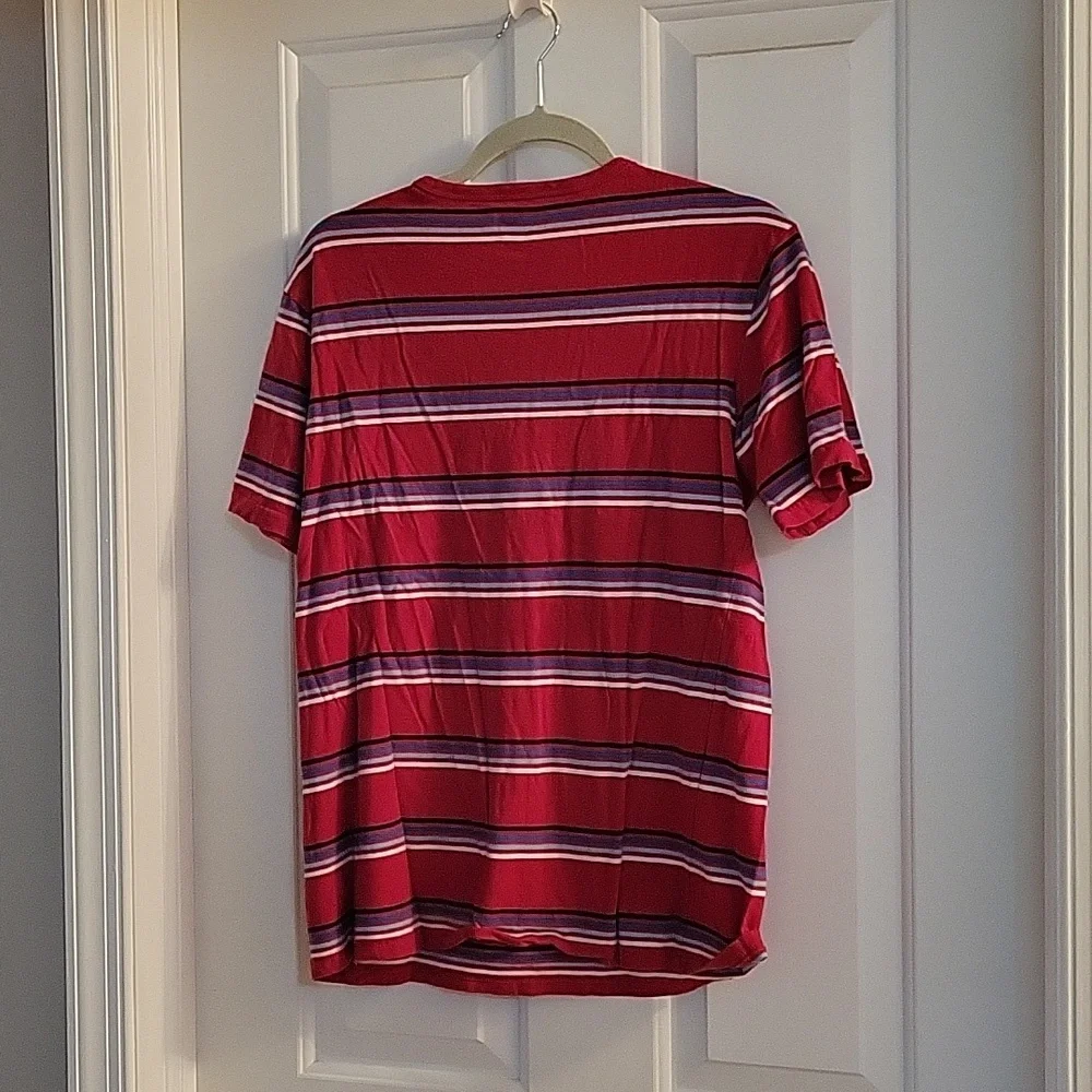 Childrens place red striped tee shirt XXL